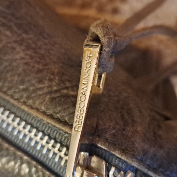 Rebecca Minkoff Distressed Pebbled Leather Purse - Picture 2 of 12